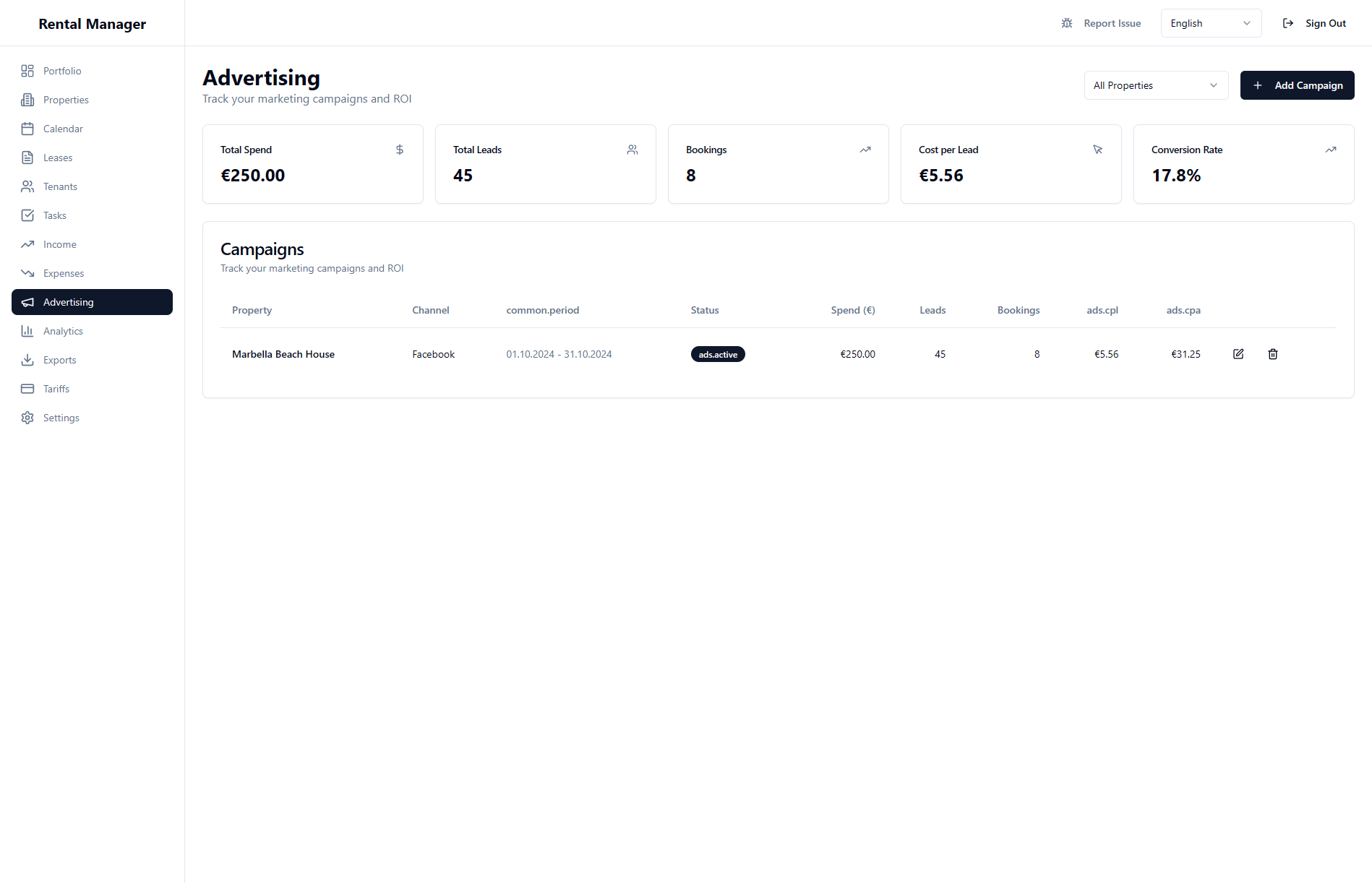 Rental Manager gallery image