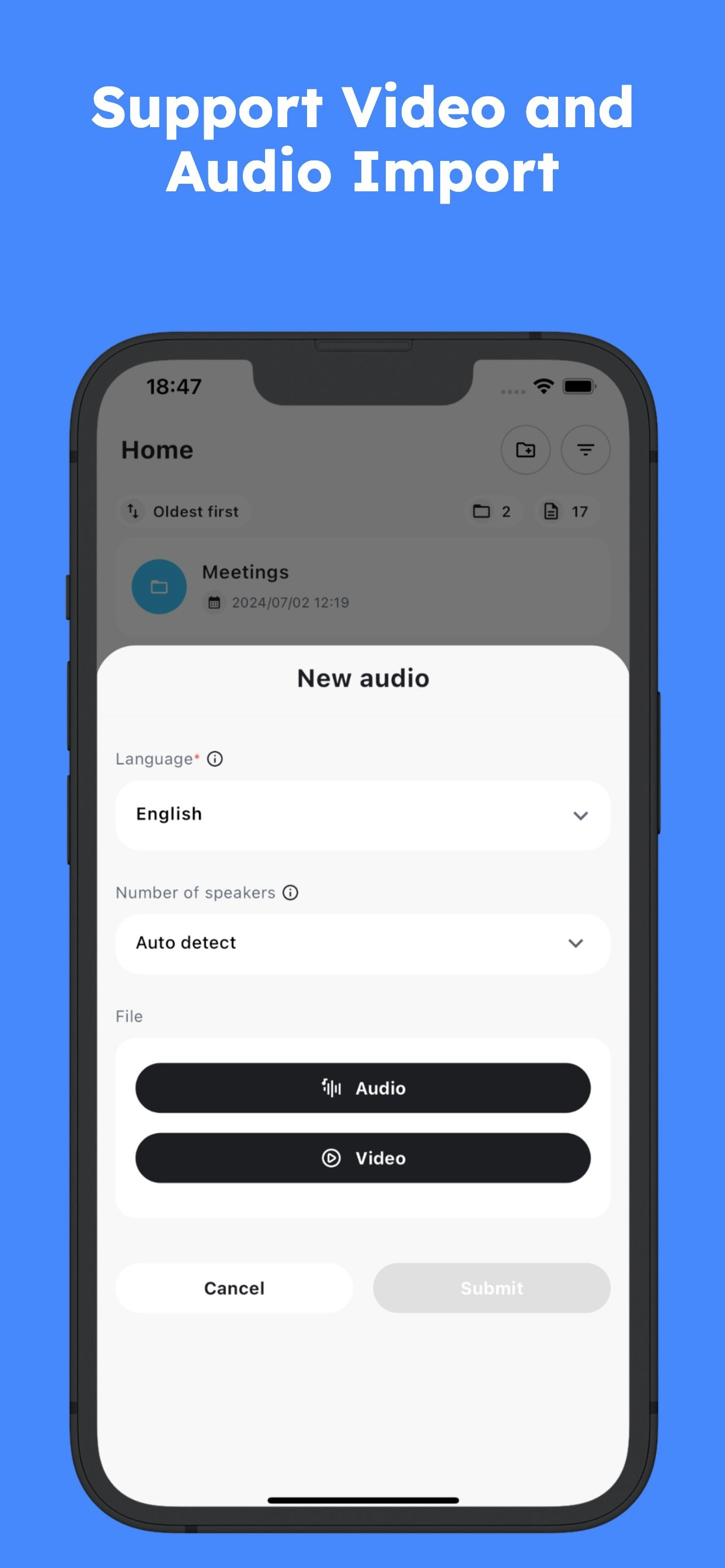 Media SoundType AI - Phiên âm âm thanh để văn bản dễ dàng với âm thanh AI 9