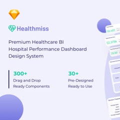 Free Healthmiss Dashboard Design System