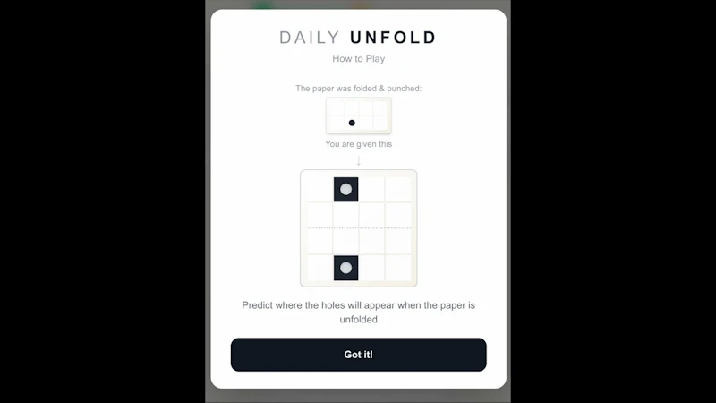 Daily Unfold screenshot 1 (video preview)