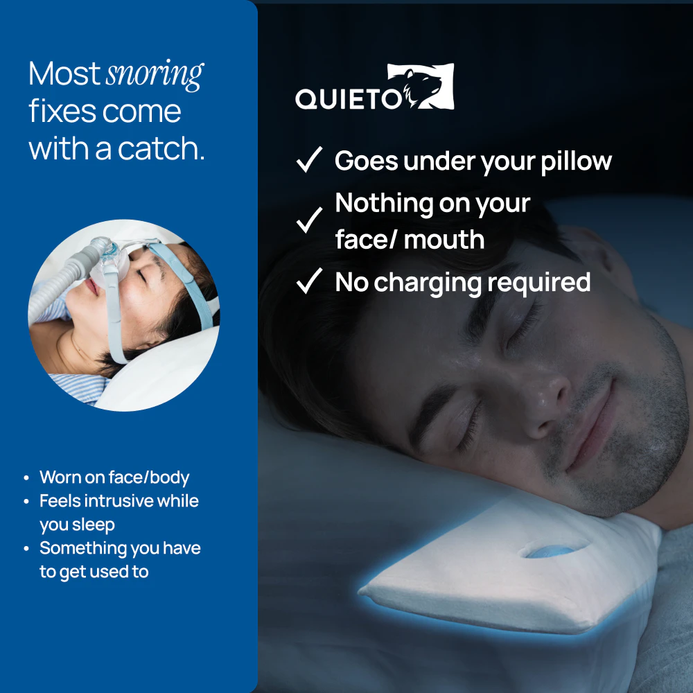 QUIETO: Snore Less, Sleep Better 截图 3