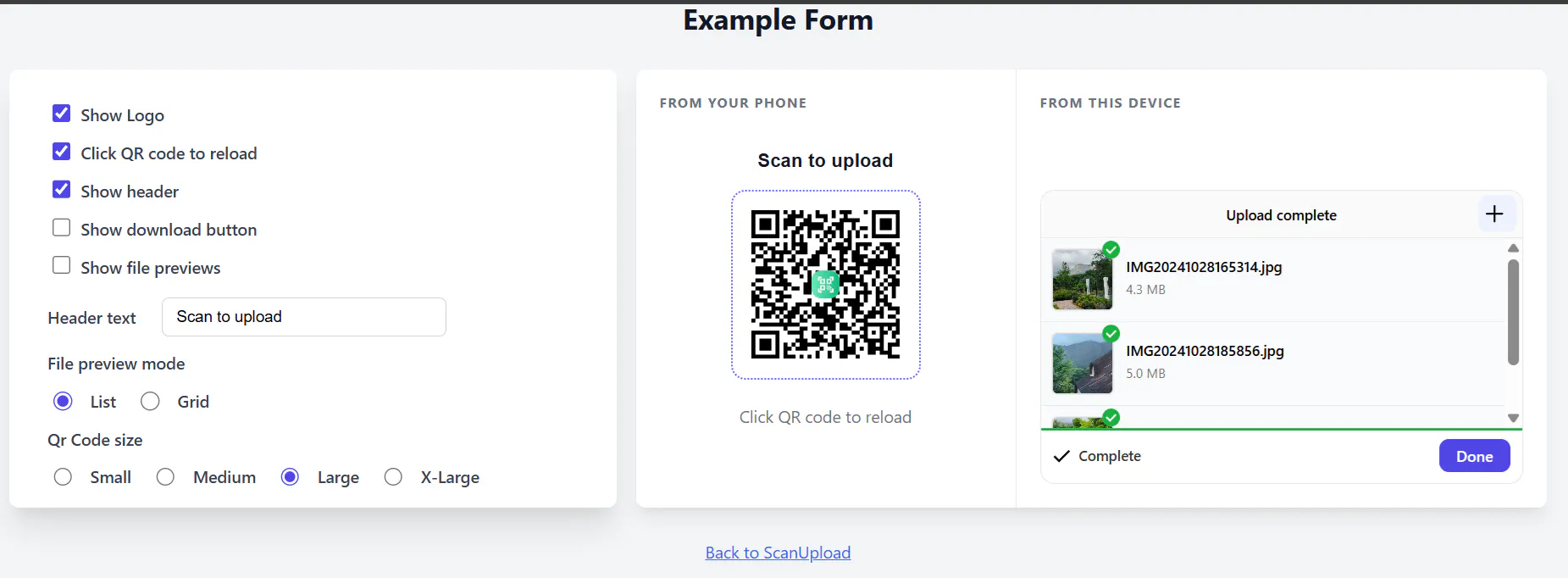 ScanUpload gallery image