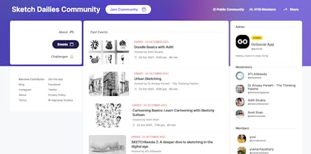 5 Minutes Daily Sketching Community gallery image