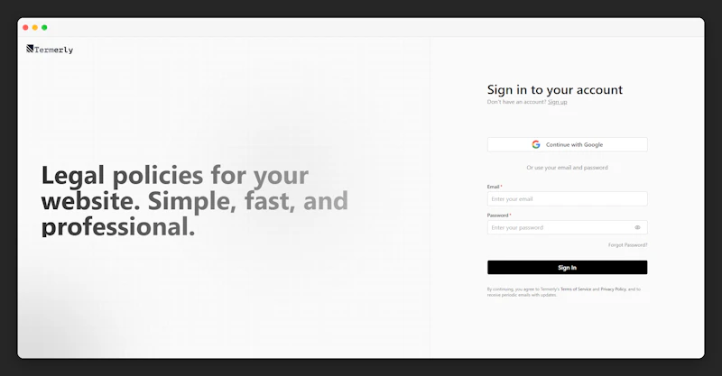 Termerly screenshot 3