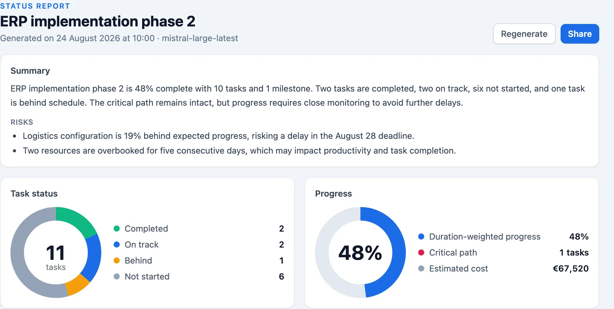 Plandeck screenshot