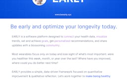 EARLY Longevity media 3