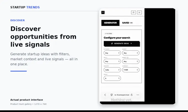 Startup Trends screenshot 4