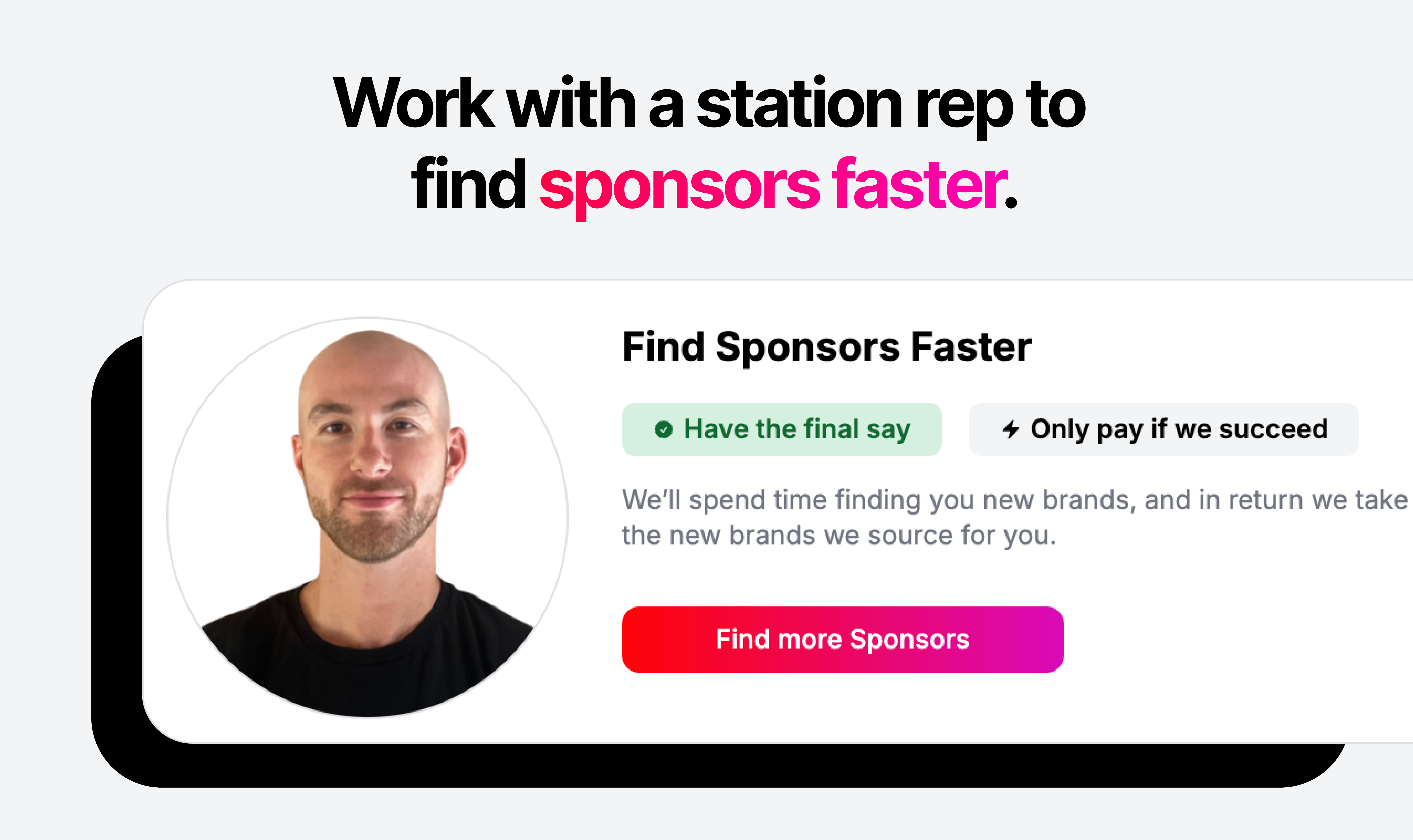 Média Gare - Assistant des revenus de créateur AI qui vous aide à trouver des sponsors 6