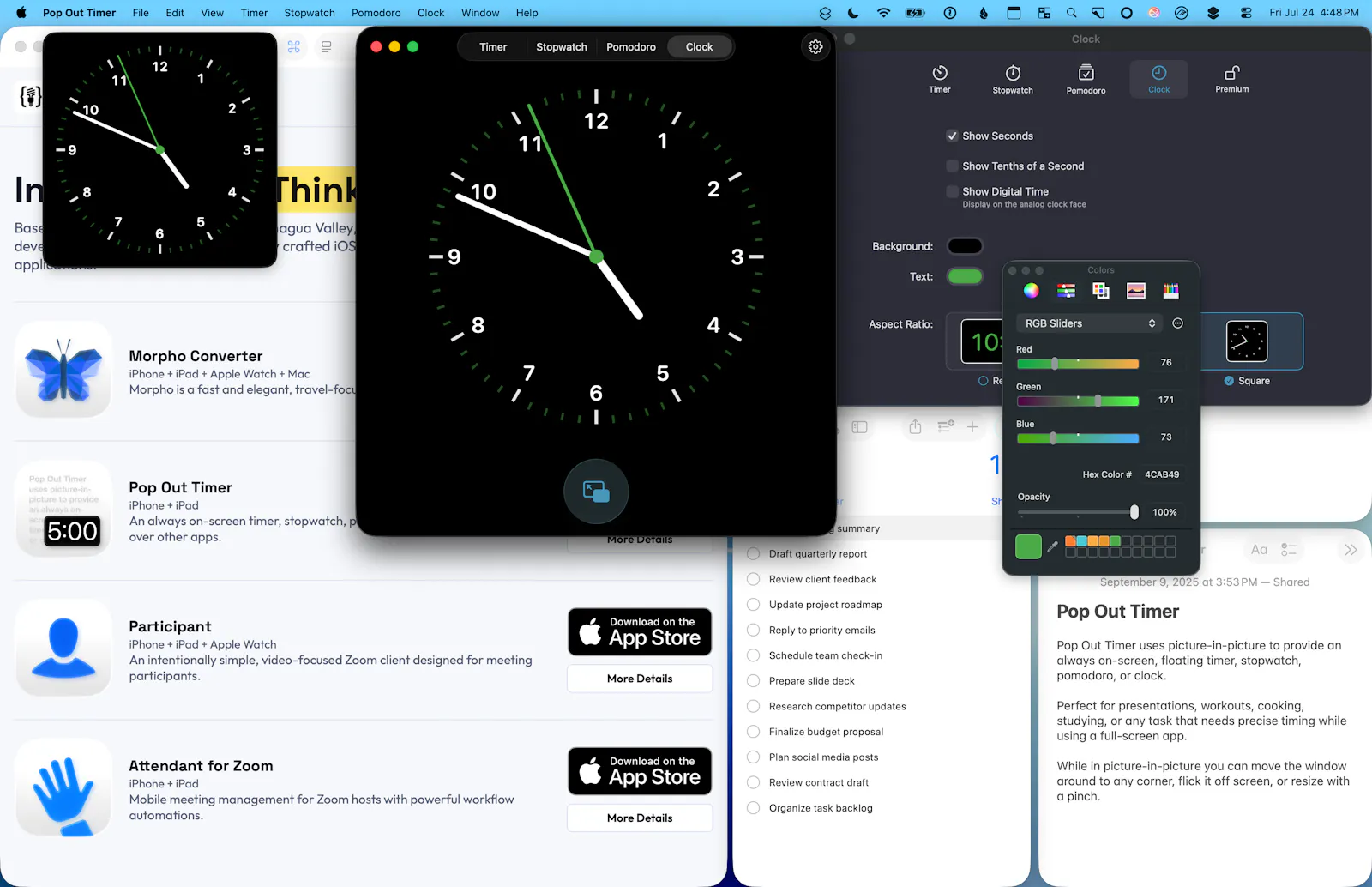 Pop Out Timer screenshot 3