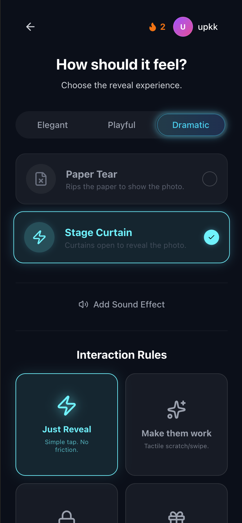 Mystify - Screenshot 5 showing product features and functionality