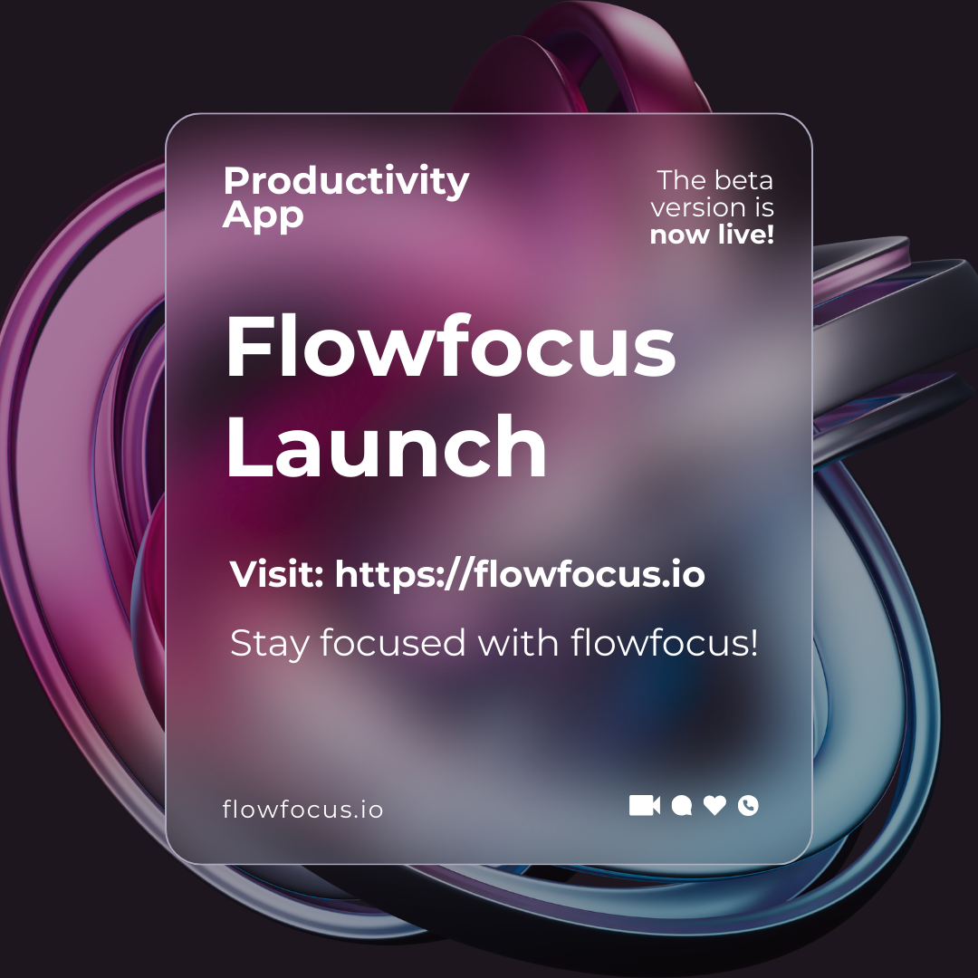 وسائط FlowFocus - تطبيق إنتاجية يستخدم تقنية FlowTime! 2