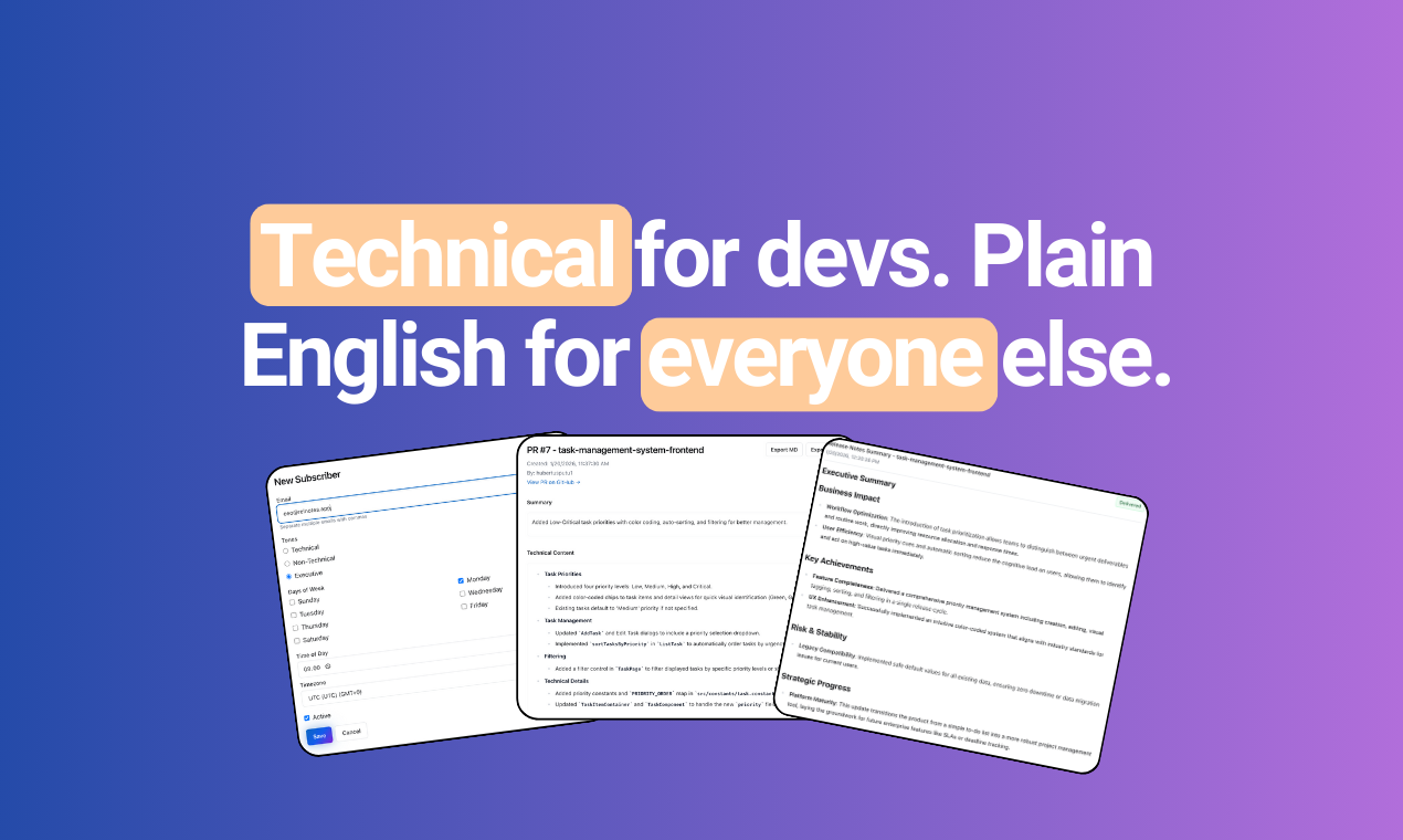 Relnotes - Screenshot 2 showing product features and functionality