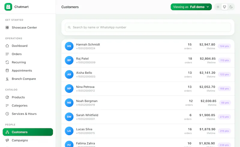 ChatMart - AI WhatsApp Orders & Bookings screenshot 4