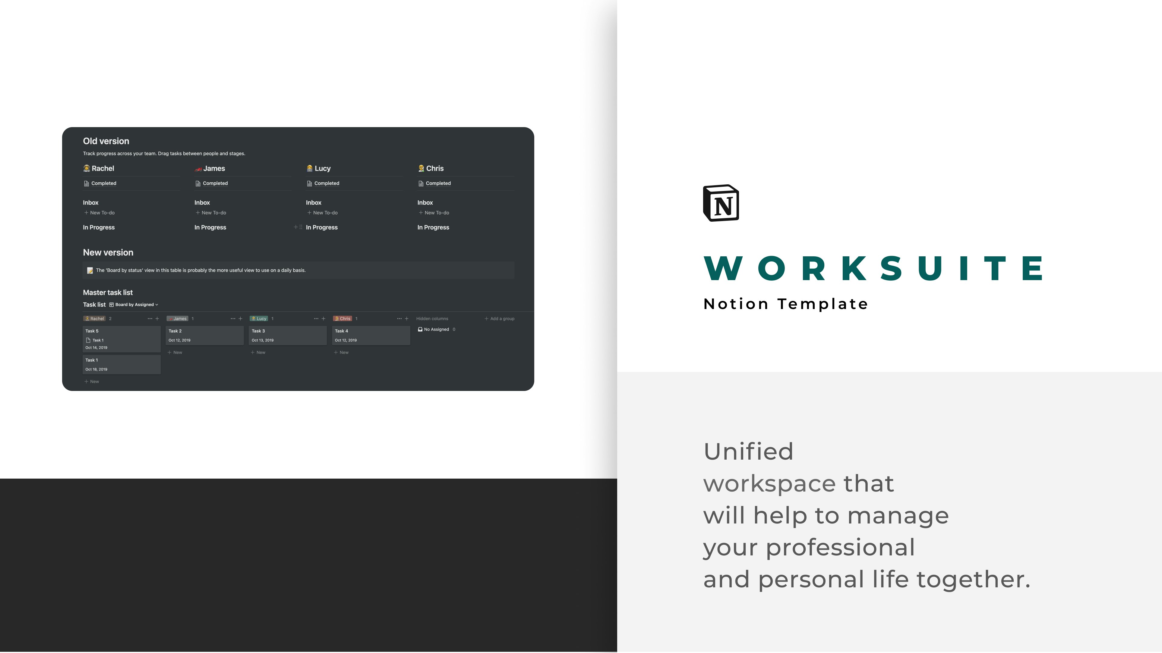 Worksuite Notion Template Gallery Image 1