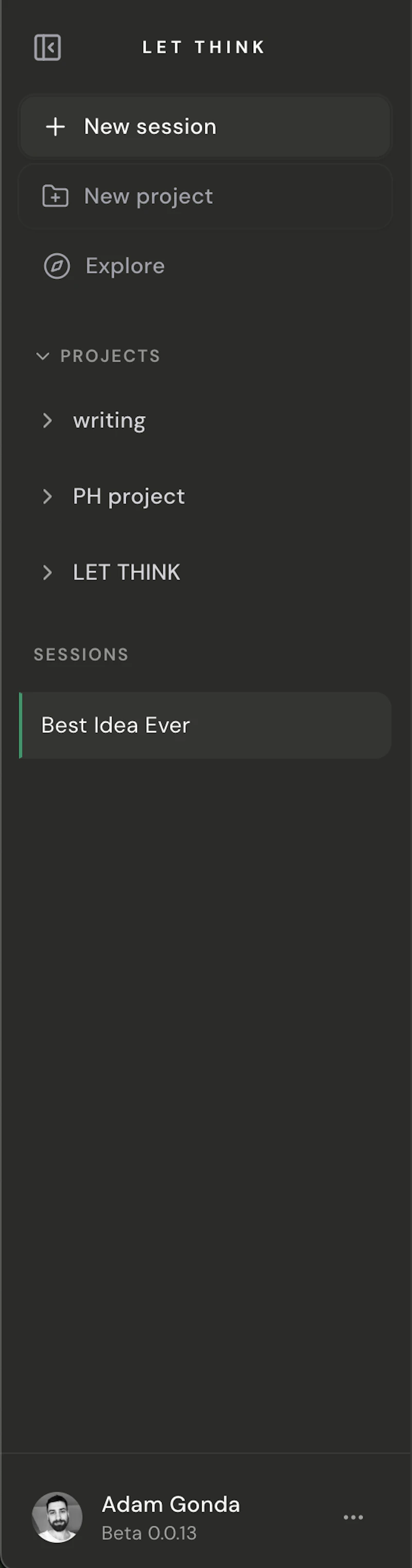 LET THINK screenshot 3
