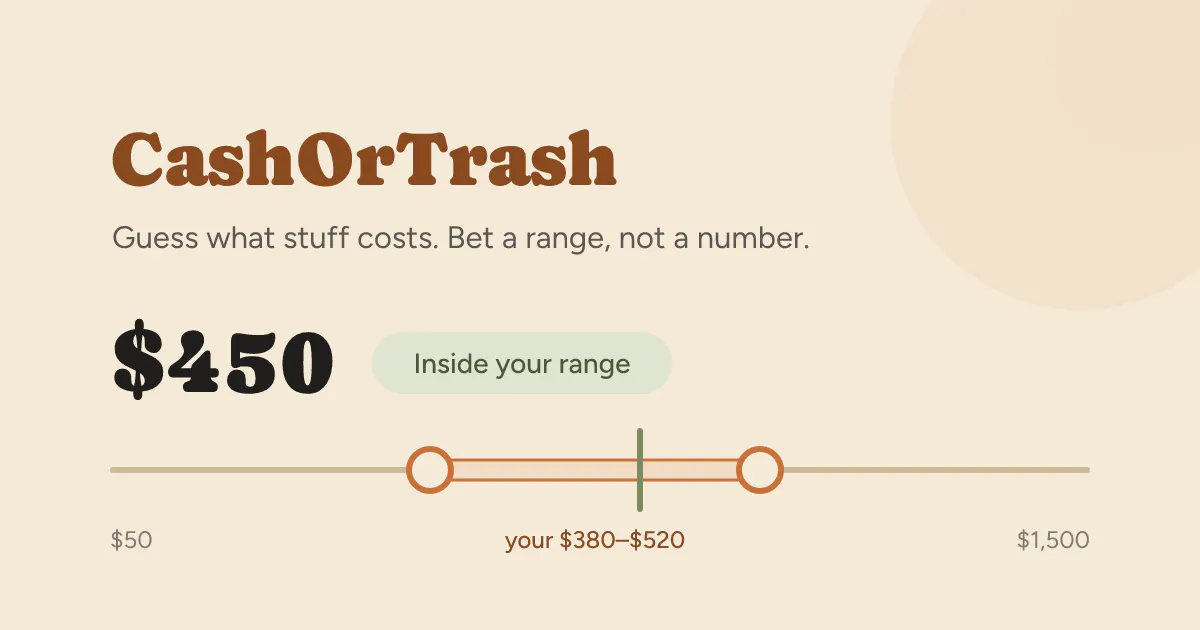 CashOrTrash gallery image