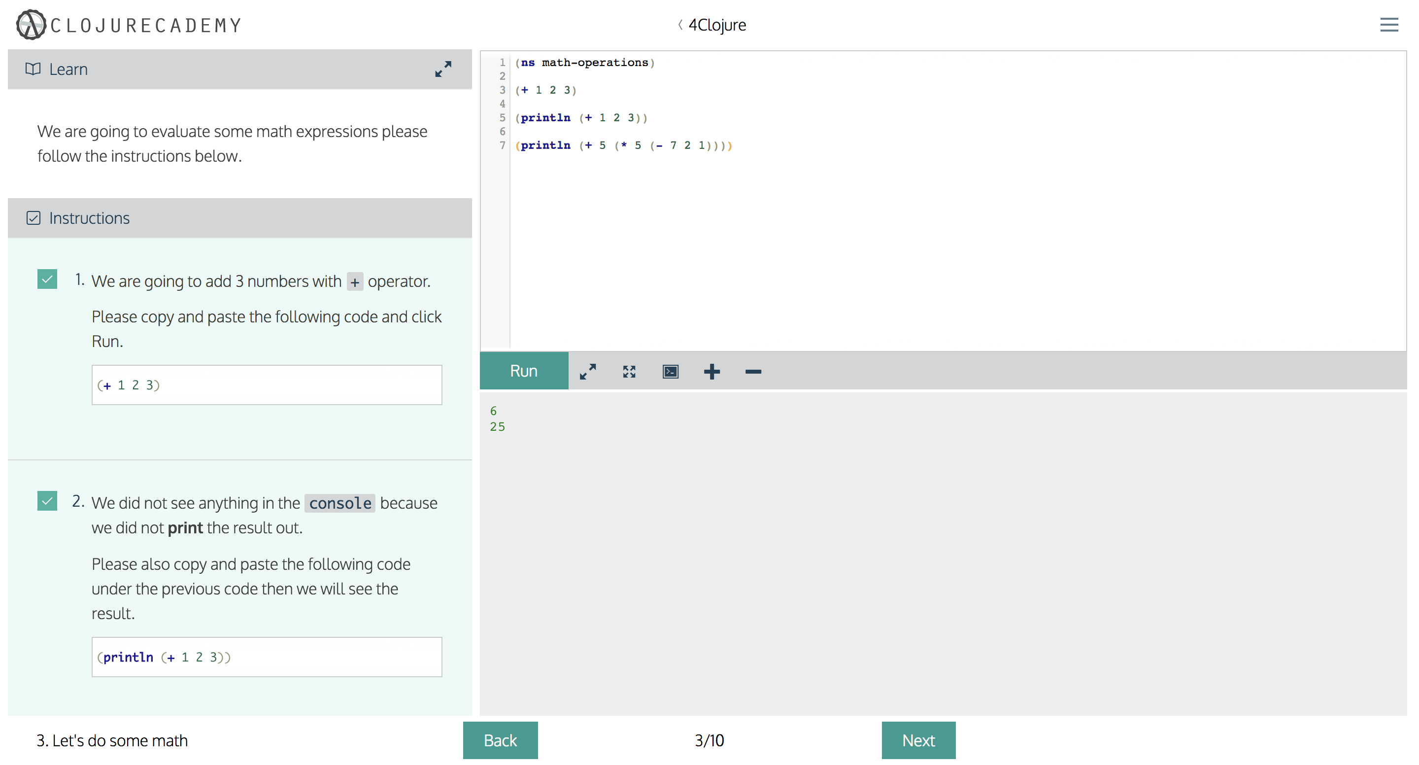 Clojurecademy gallery image