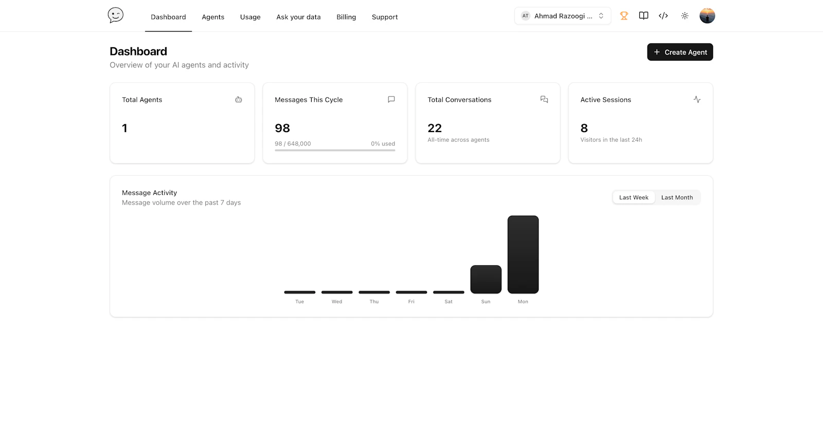 ChatVIA.ai screenshot 2