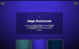 Magic Backgrounds media 1