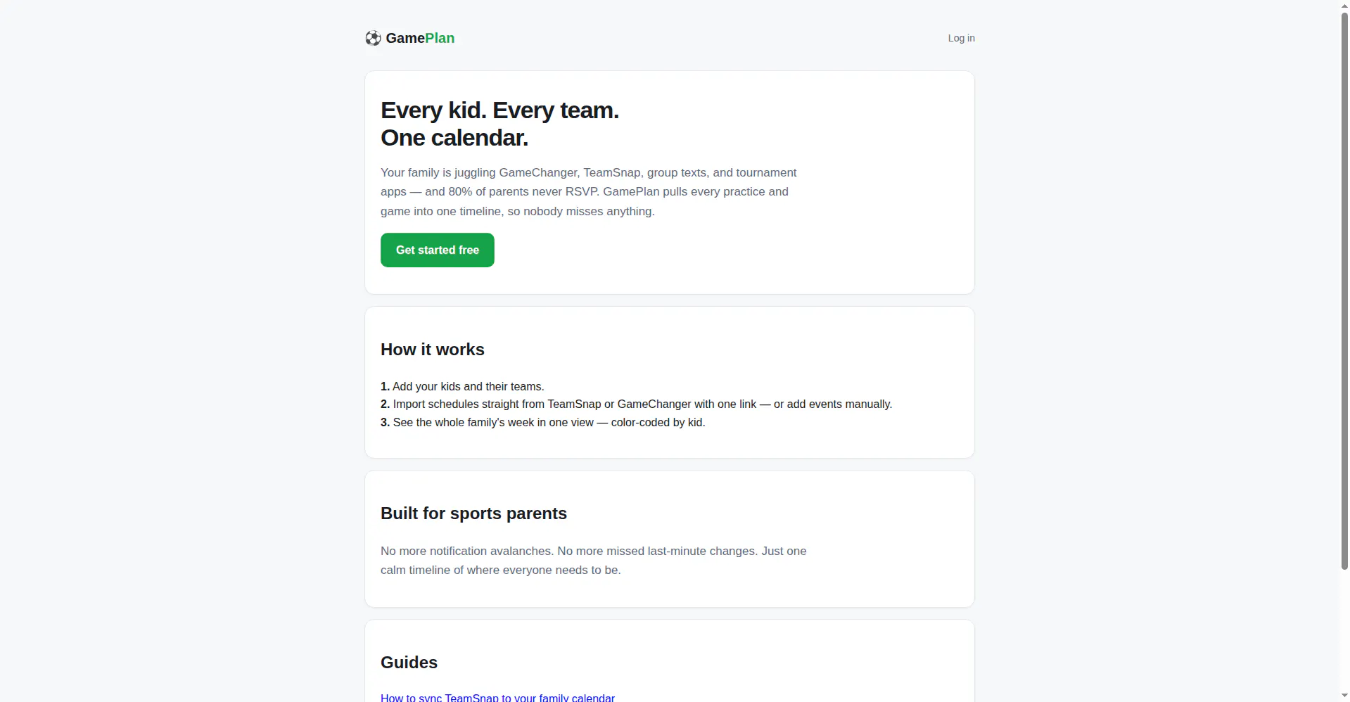 GamePlan gallery image
