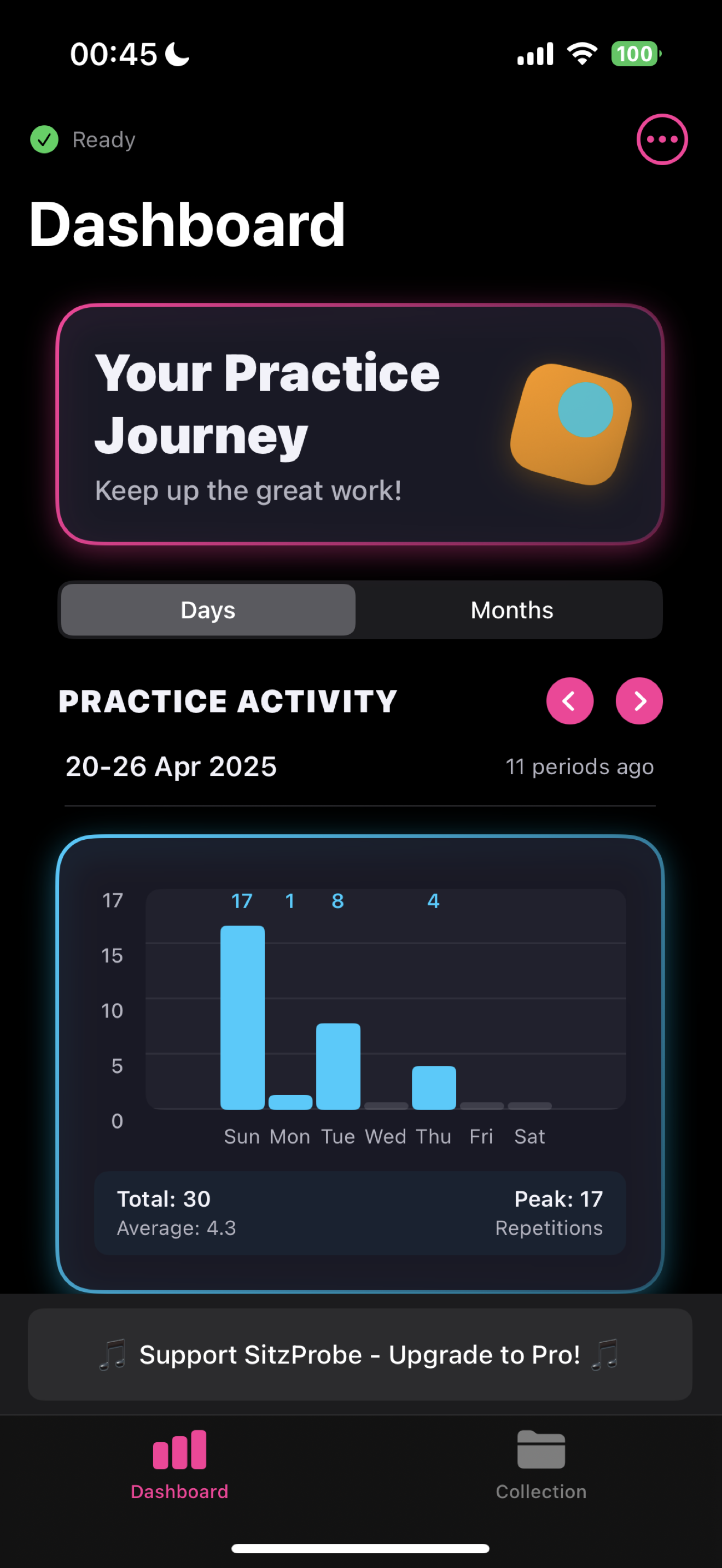 SitzProbe.app: Spaced Repetition for All media 1