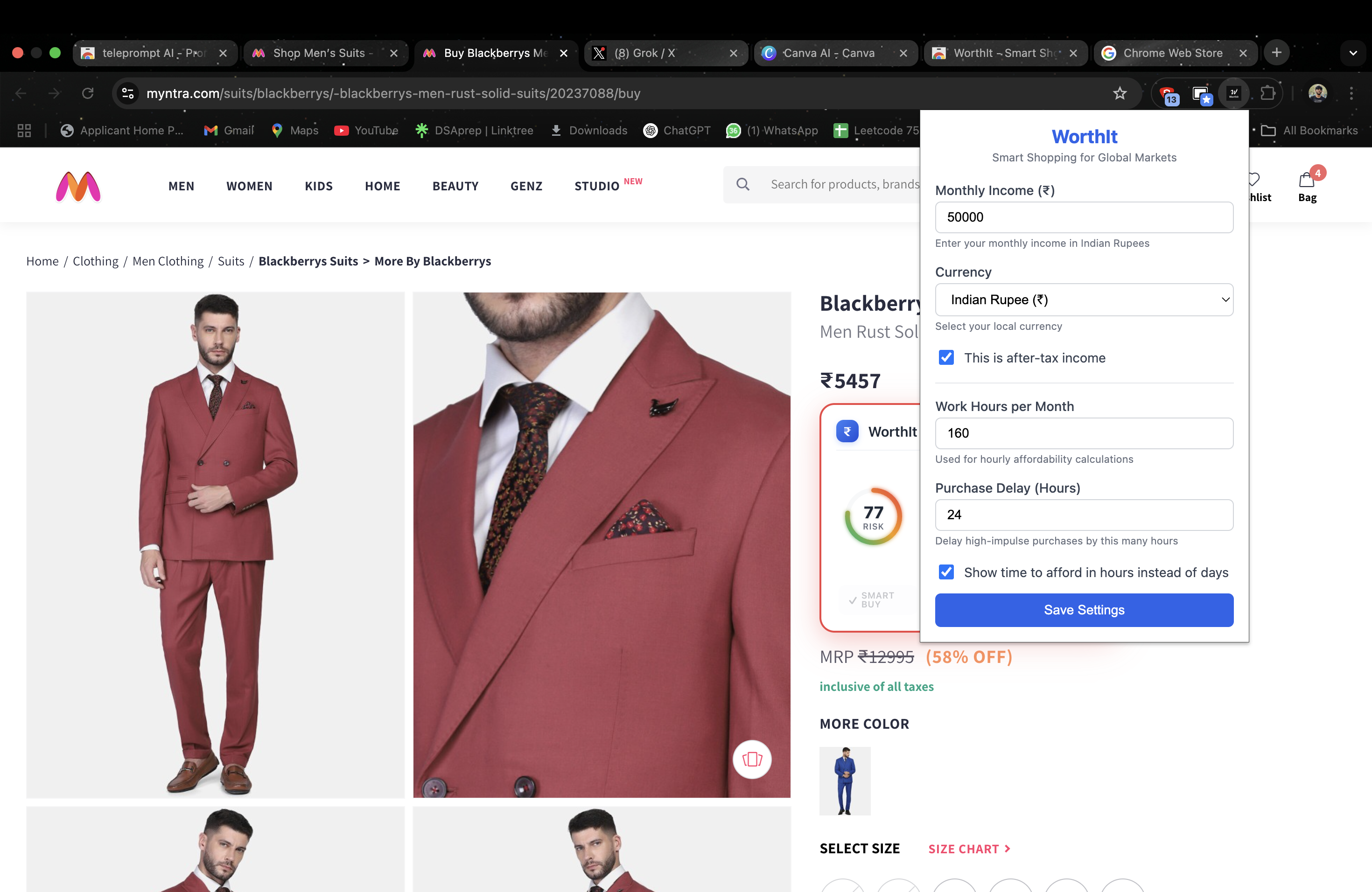 Стоило того - Умный помощник по магазинам - Chrome Web Store медиа 6
