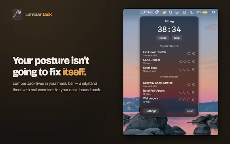 Lumbar Jack screenshot 1