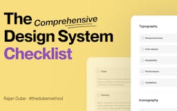 The Design System Checklist media 1