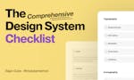 The Design System Checklist image