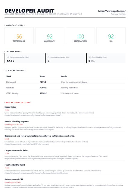 Growwise Web Analysis gallery image