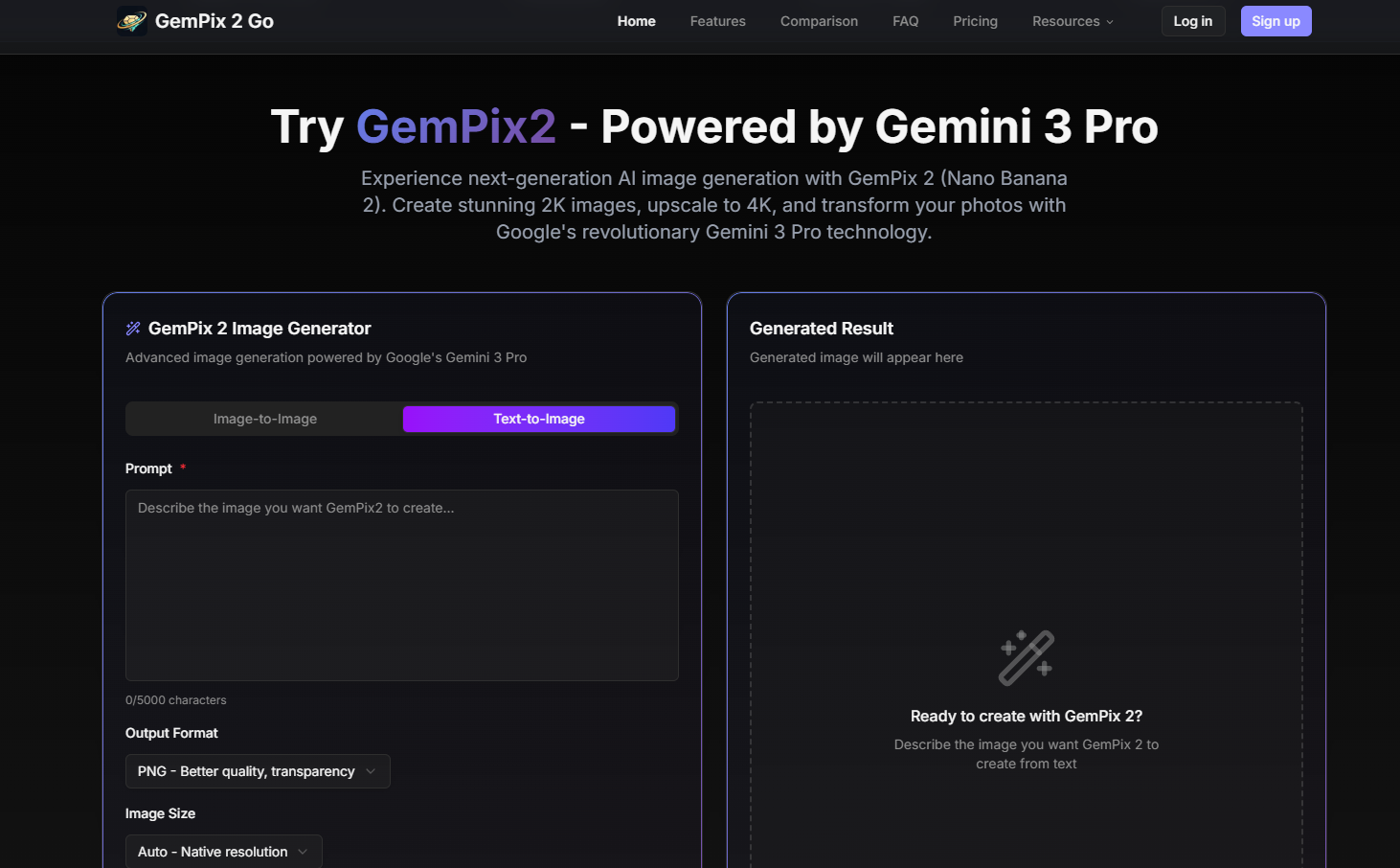 GemPix 2 Go - Screenshot 2 showing product features and functionality