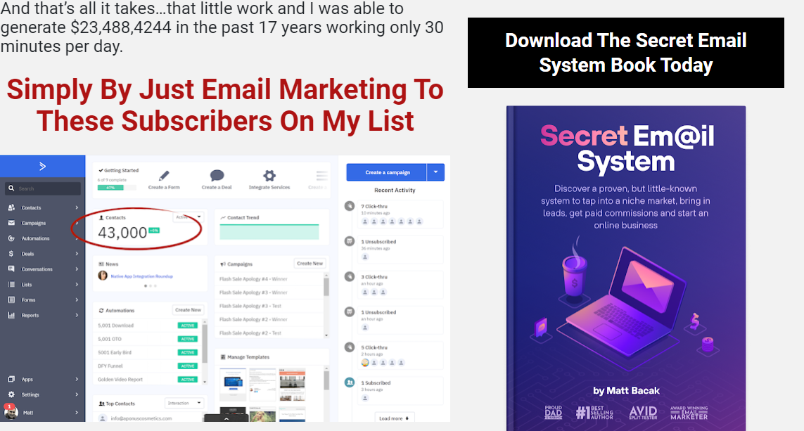 Ferramentas secretas do sistema de email media 1