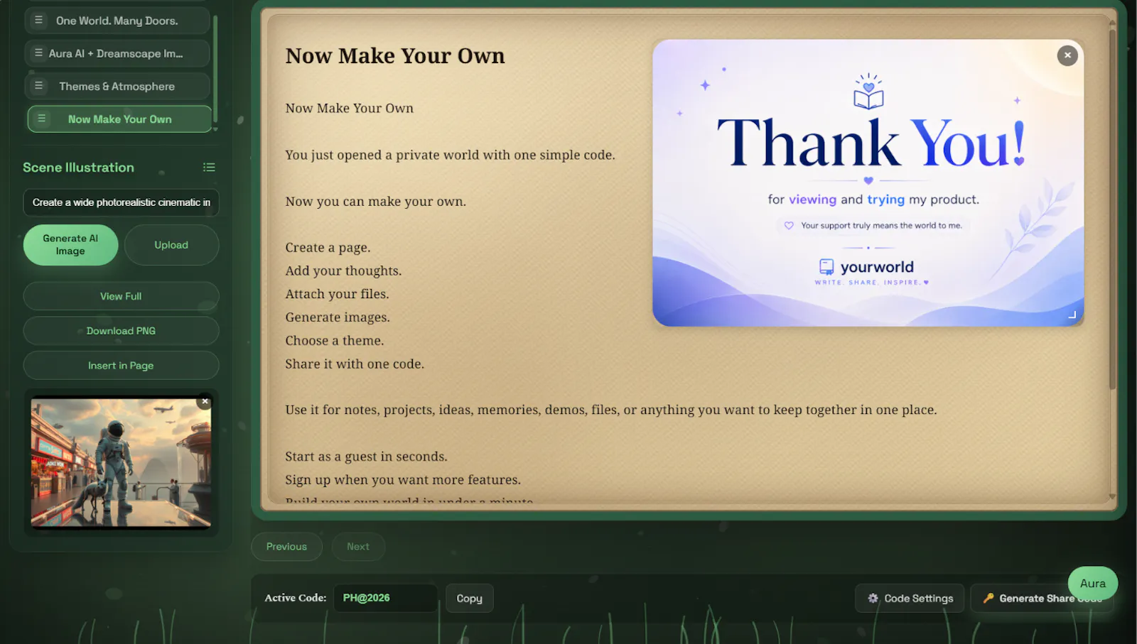 YourWorld screenshot 9