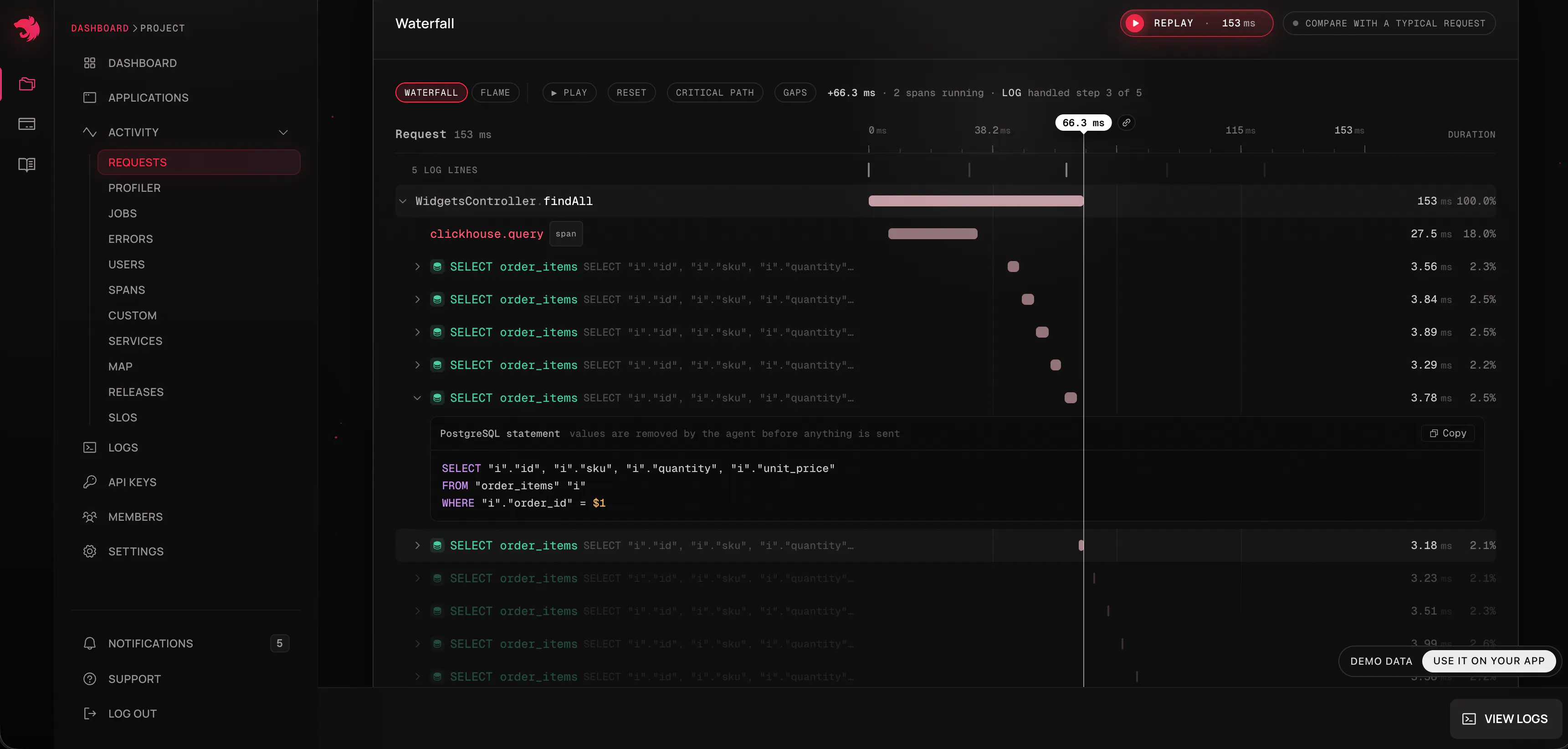 NestJS Observe gallery image