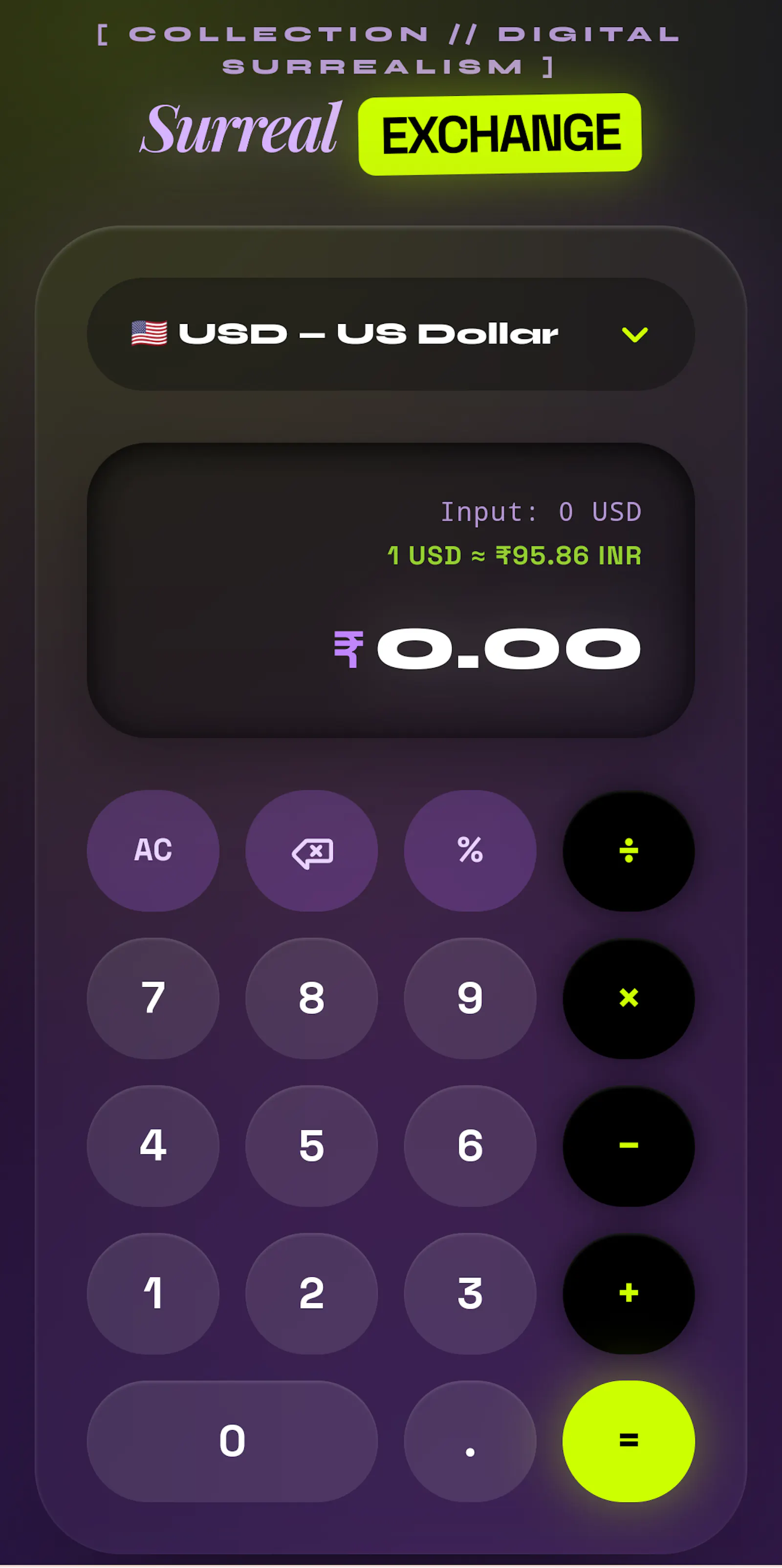 Currency calculator  screenshot 2