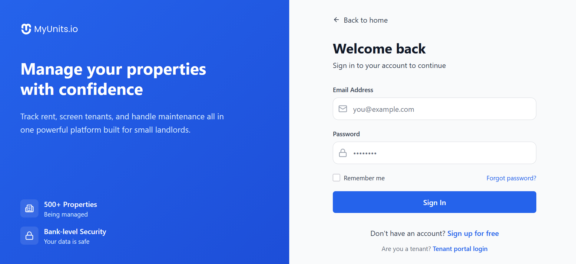 MyUnits.io gallery image