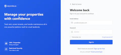 MyUnits.io gallery image