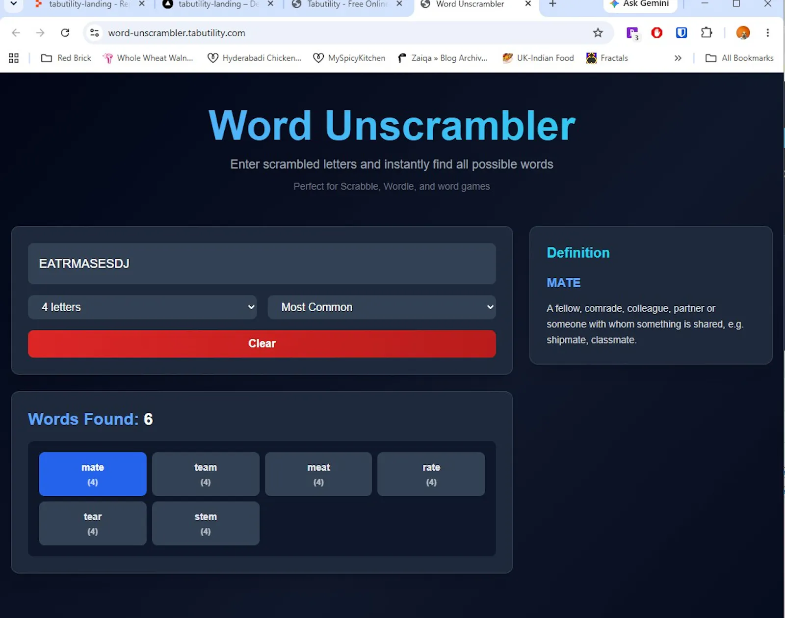 Word Unscrambler screenshot 2