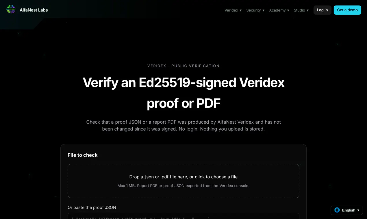 Veridex by AlfaNest Labs gallery image