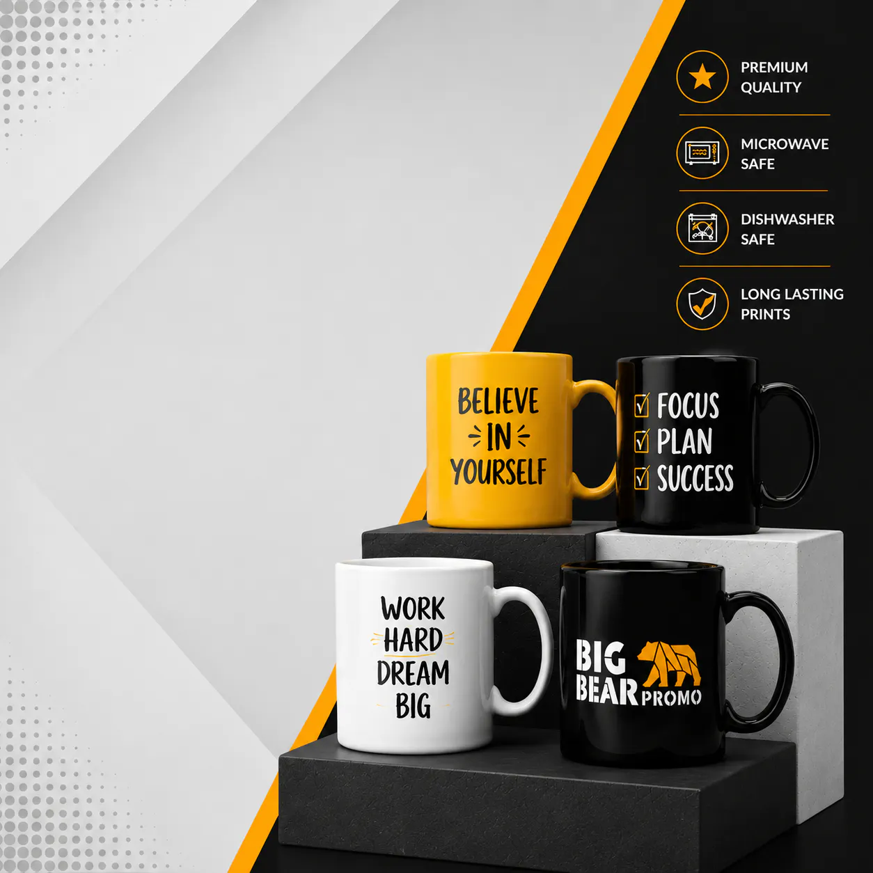 Printed Cambridge Dye Sublimation Mug gallery image
