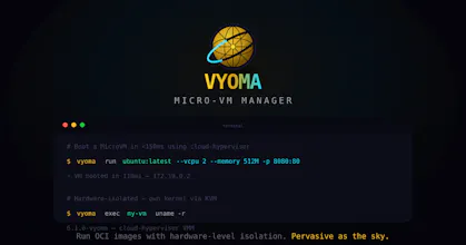 Vyoma β MicroVM Ecosystem gallery image
