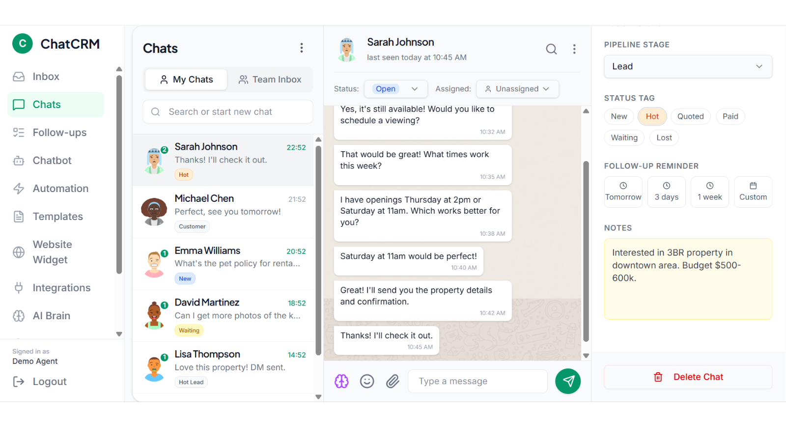 WhachatCRM gallery image