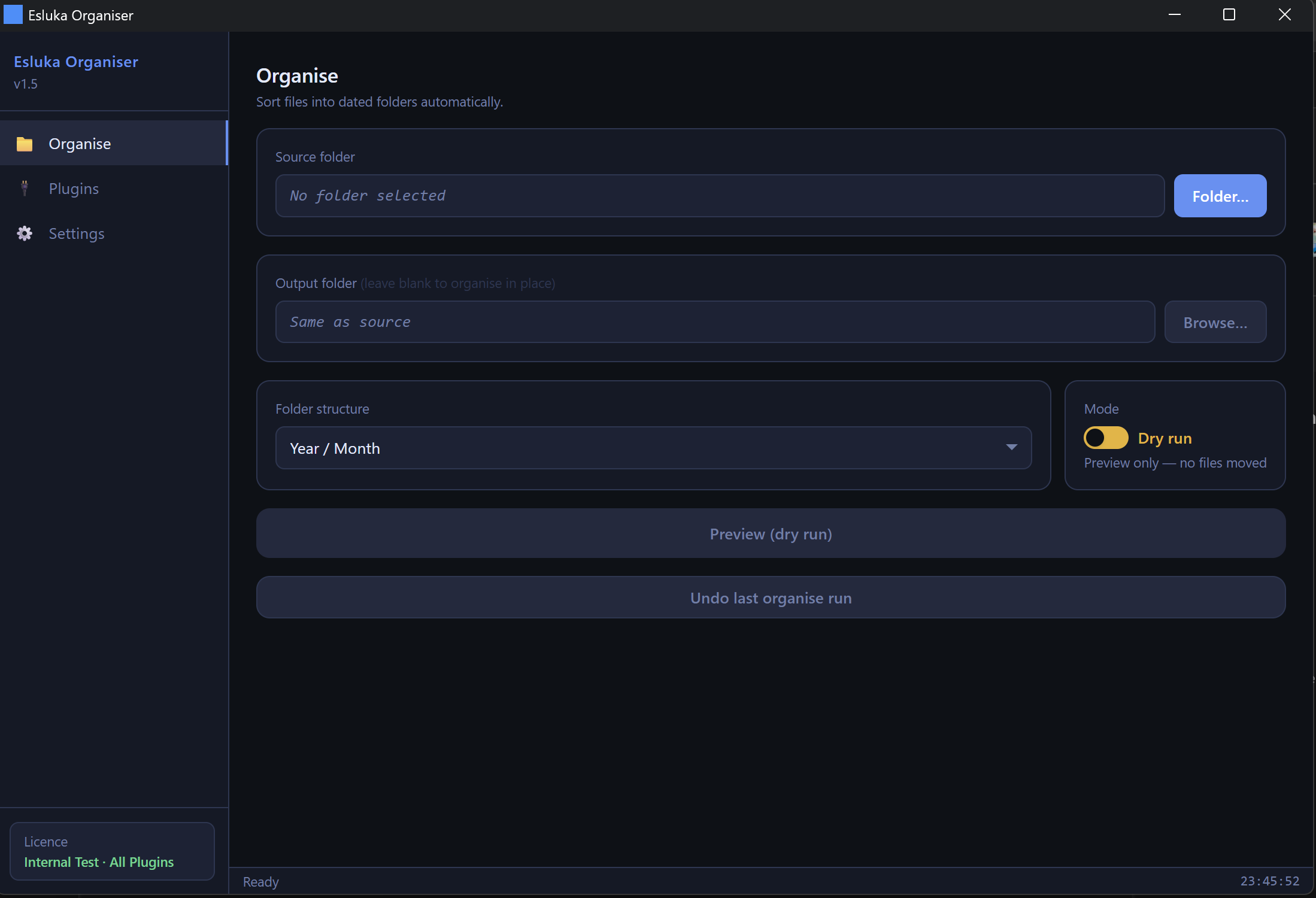 Esluka Organiser