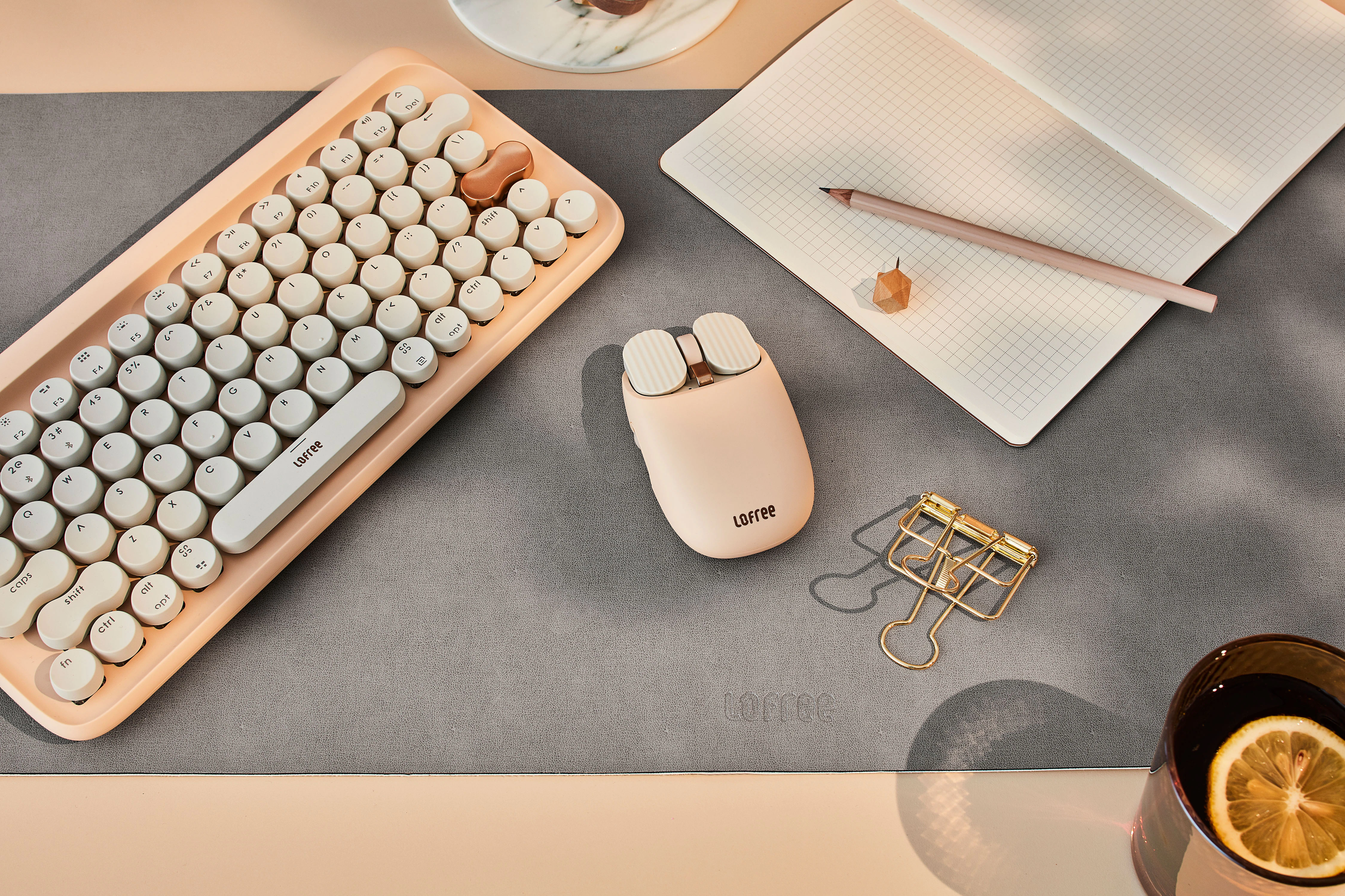 Lofree Milk Tea Mechanical Keyboard