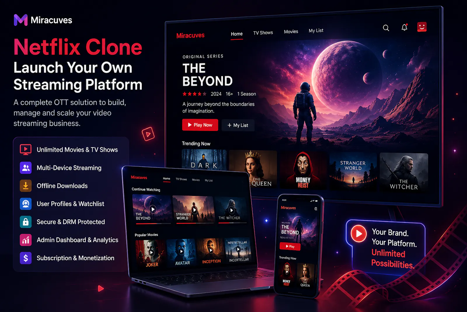 Netflix Clone OTT Platform Script screenshot 3