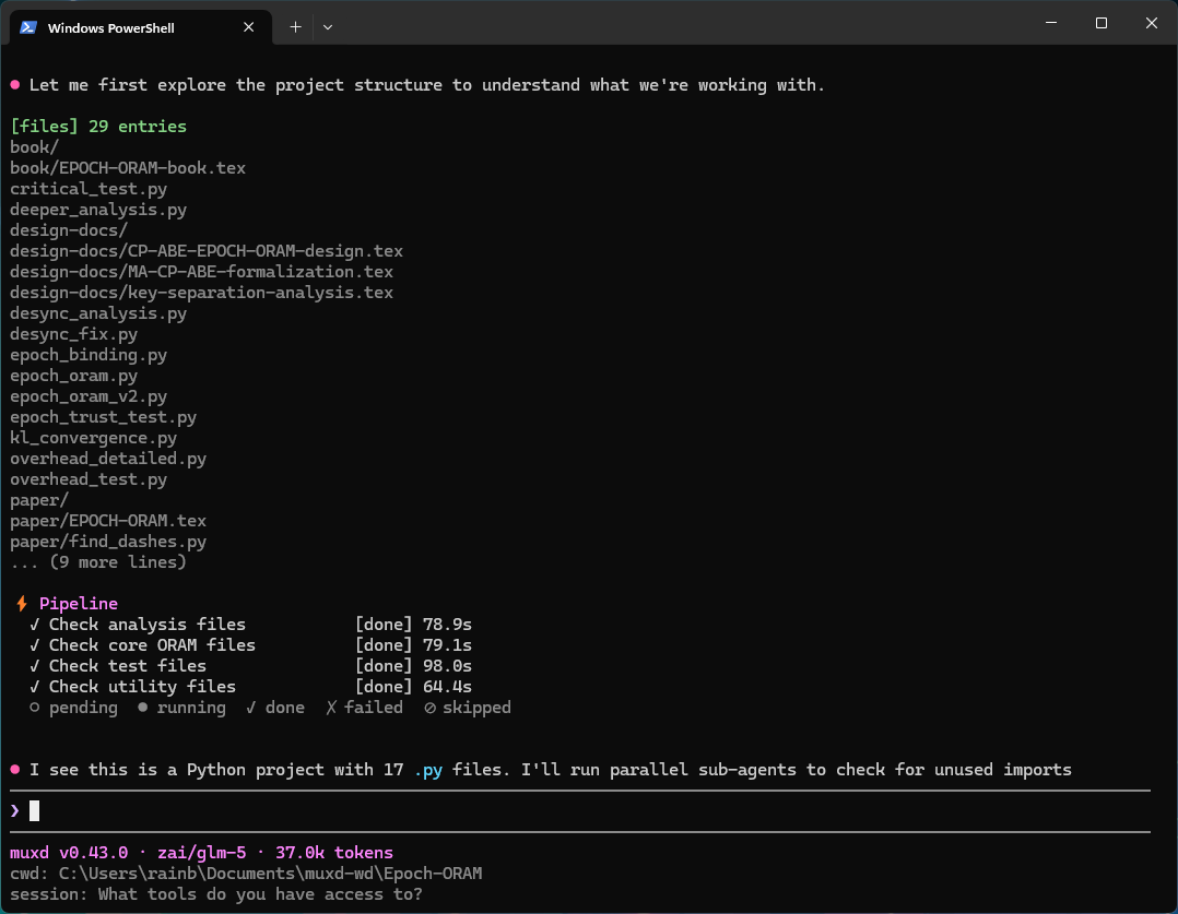muxd - Screenshot 3 showing product features and functionality