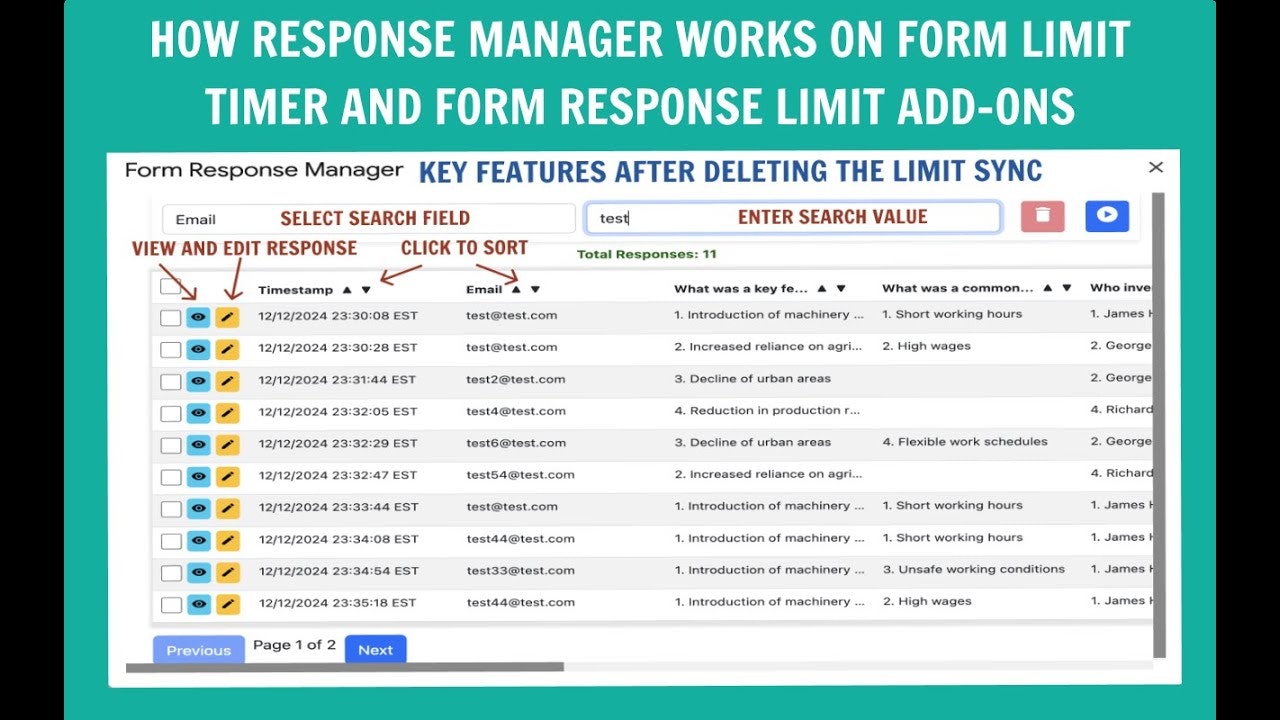 Form Response Limit for Google Forms™ gallery image