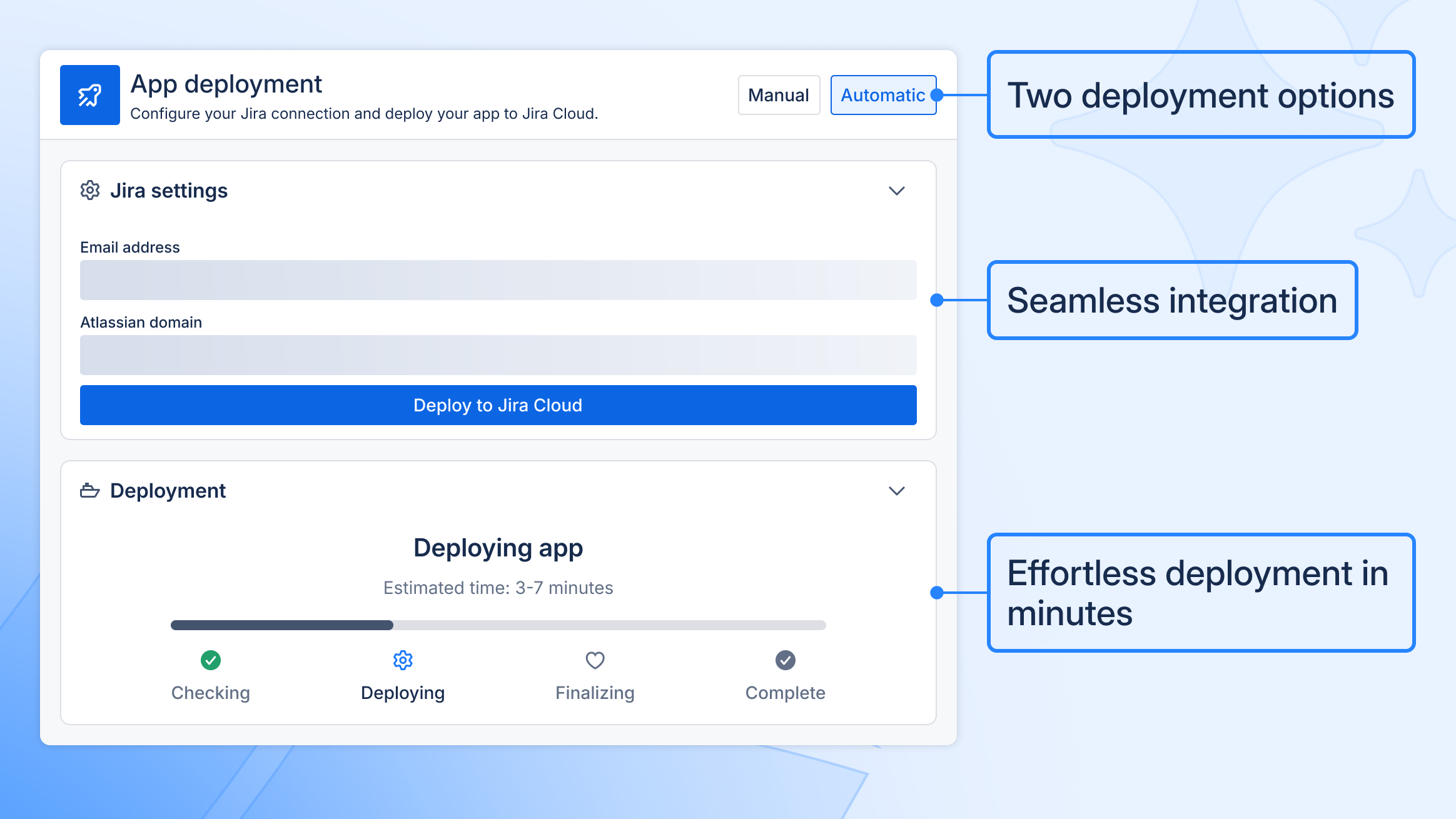 No-Code Apps Creator for Jira AI-Powered - Screenshot 3 showing product features and functionality