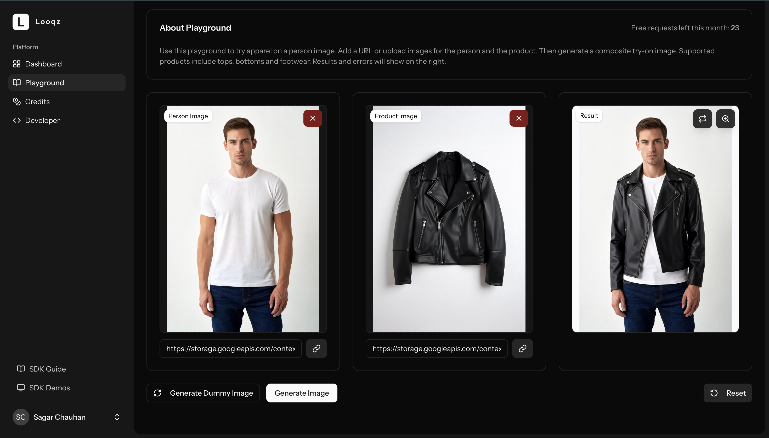 Looqz - AI Virtual Try-ON gallery image