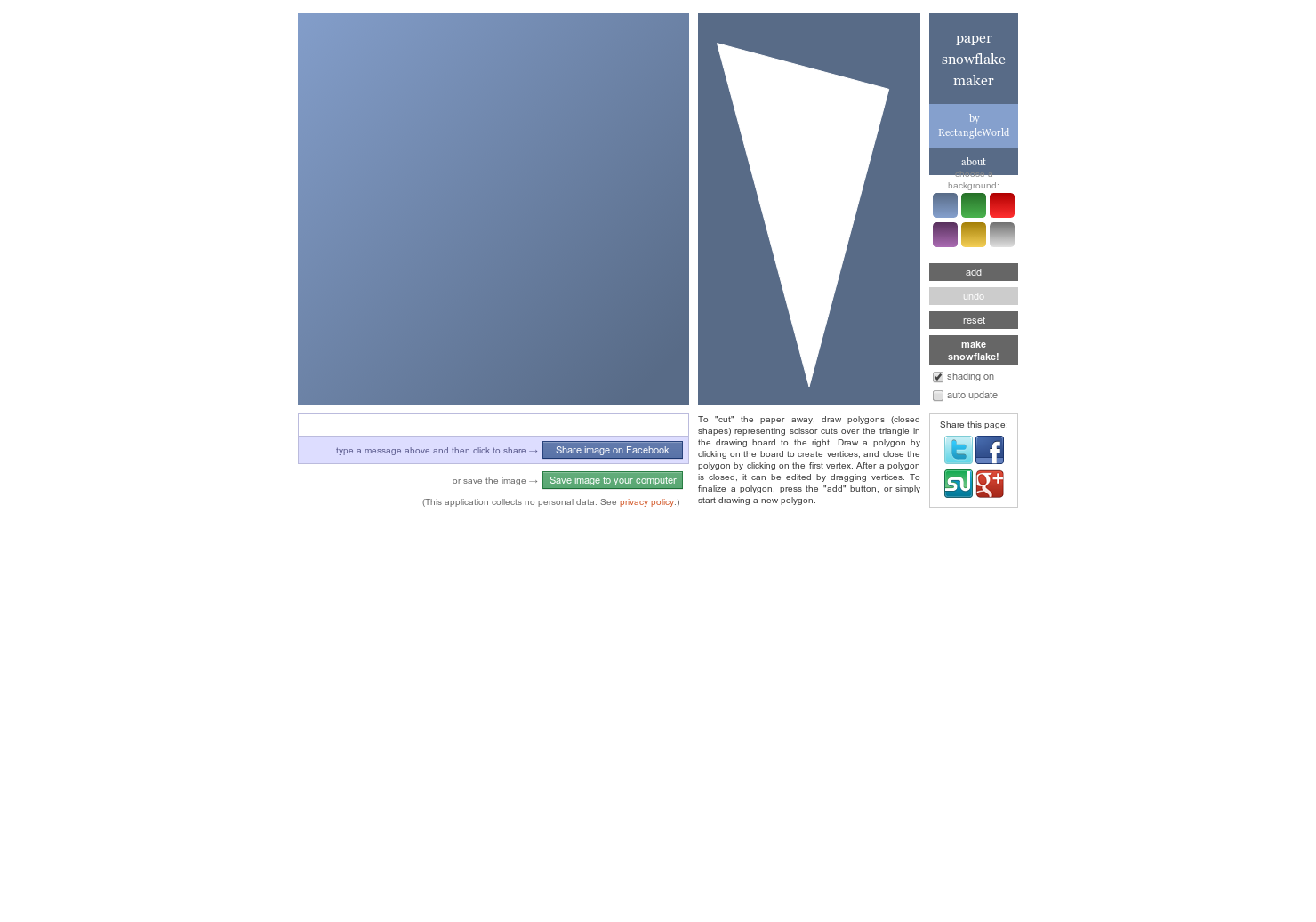 Paper Snowflake Maker